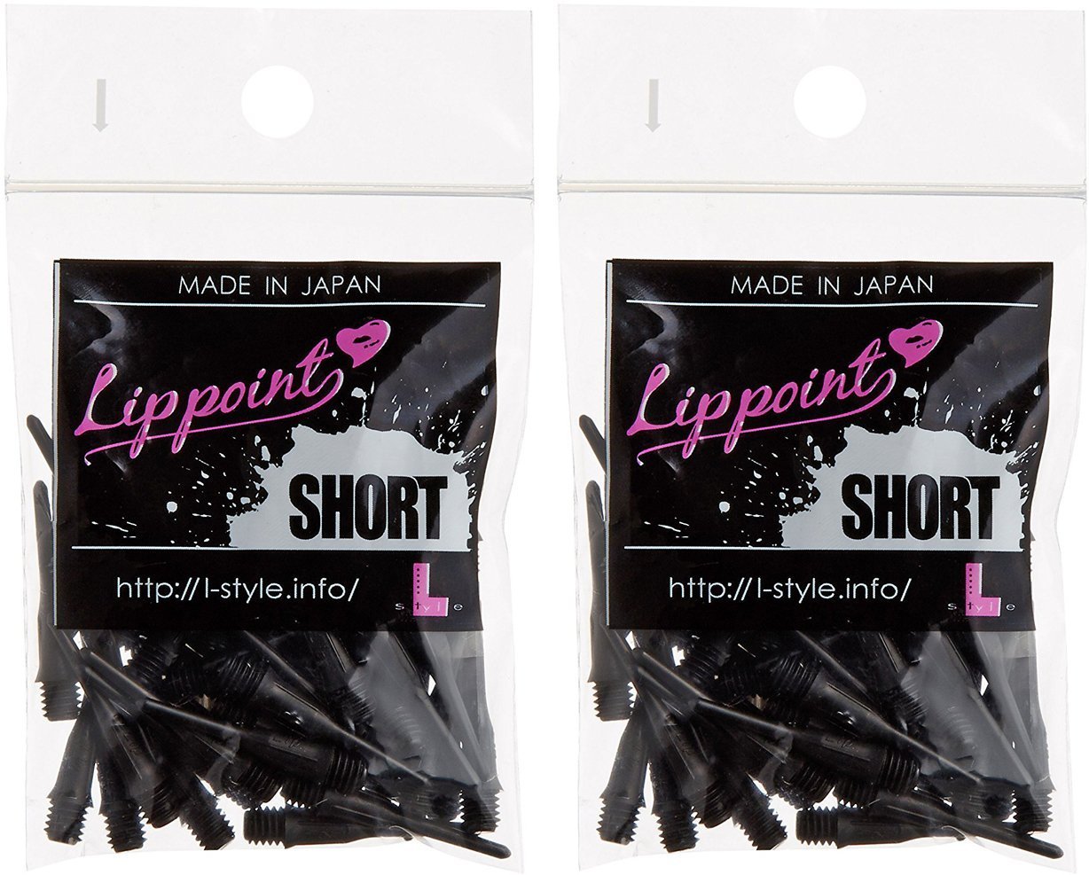 Amazon | L-style チップ LipPoint ショート ブラック(2Pacセット